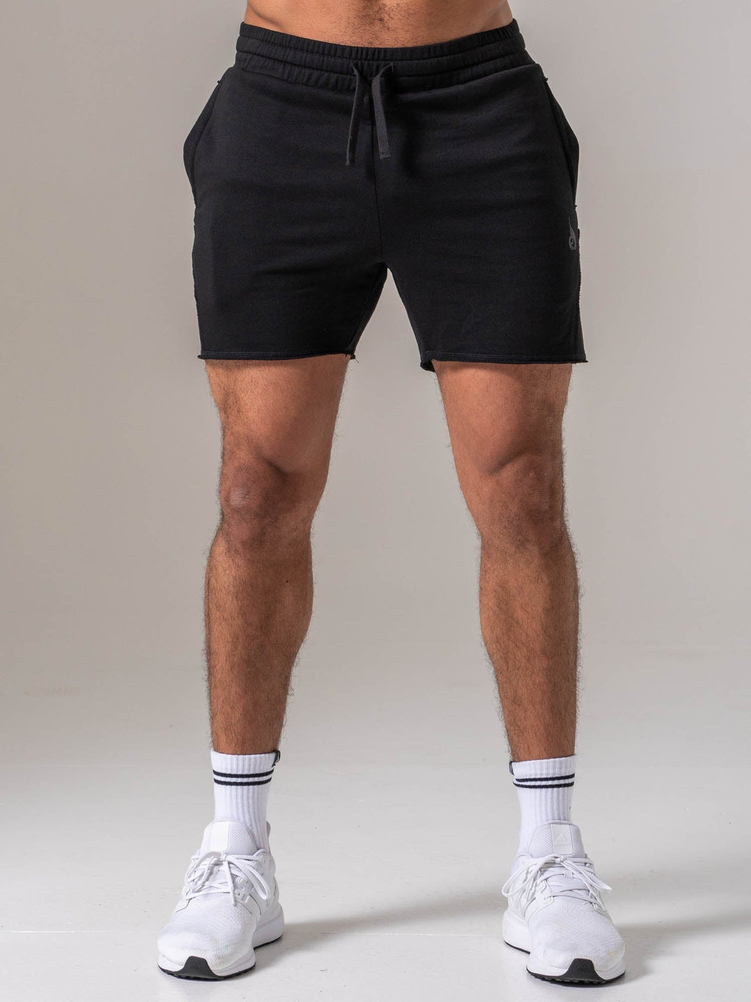 Force 5" Track Shorts - Black Clothing Ryderwear 