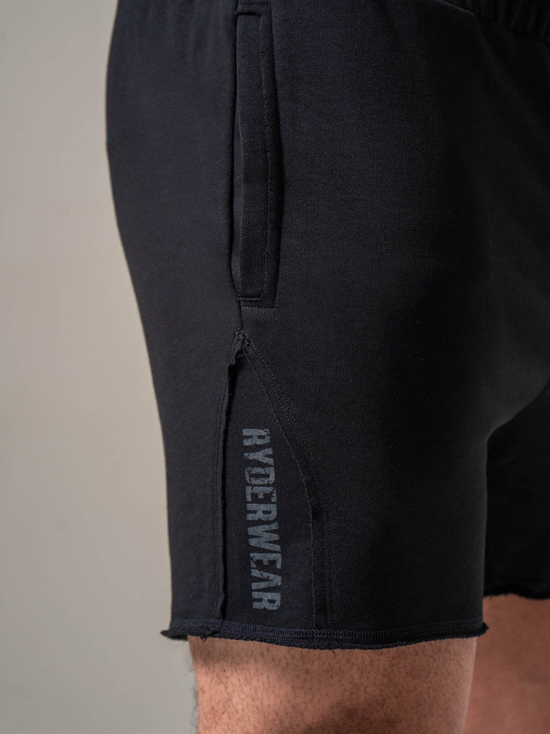 Force 5" Track Shorts - Black Clothing Ryderwear 