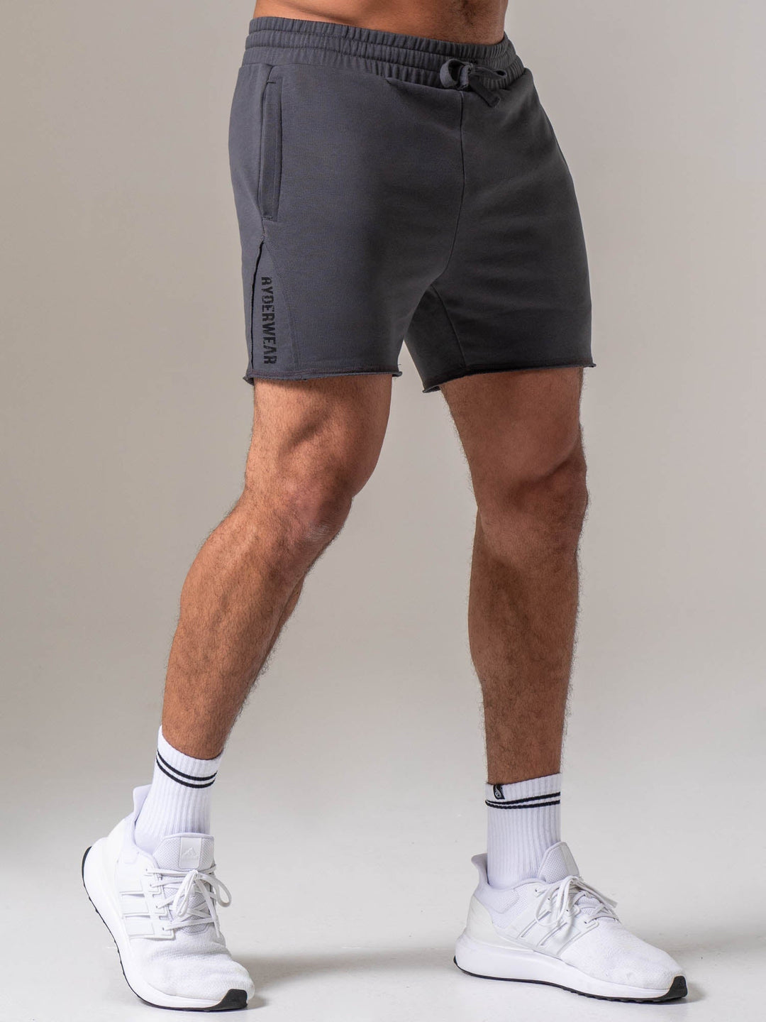 Force 5" Track Shorts - Graphite Clothing Ryderwear 