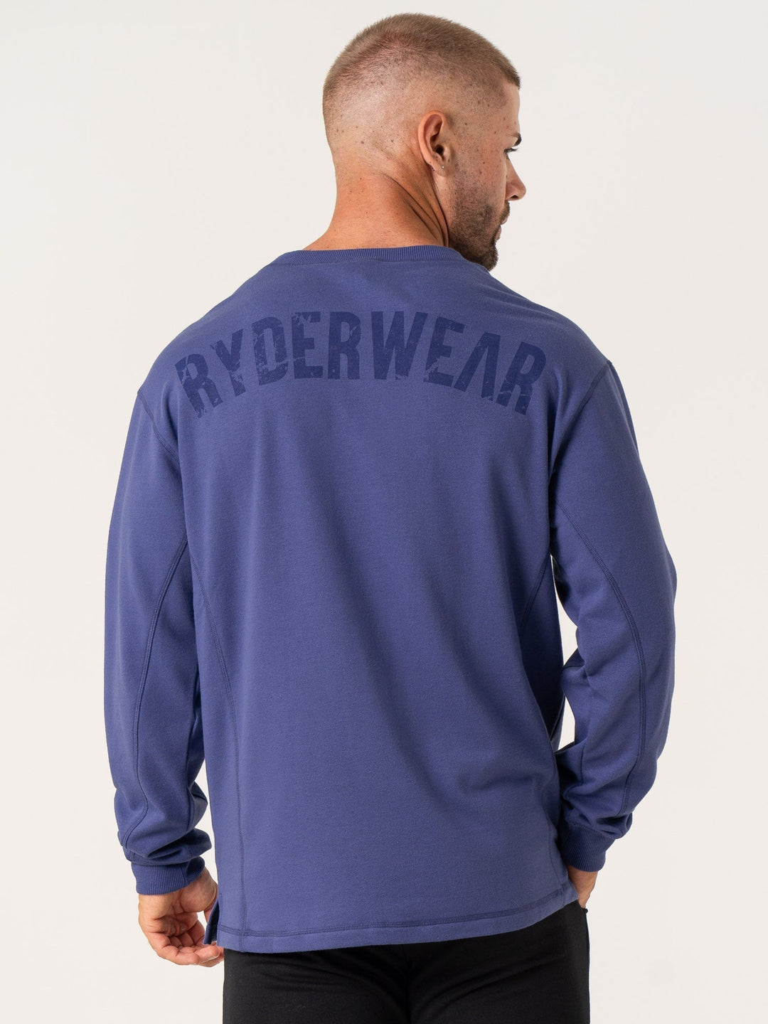 Force Crew Neck - Indigo Clothing Ryderwear 