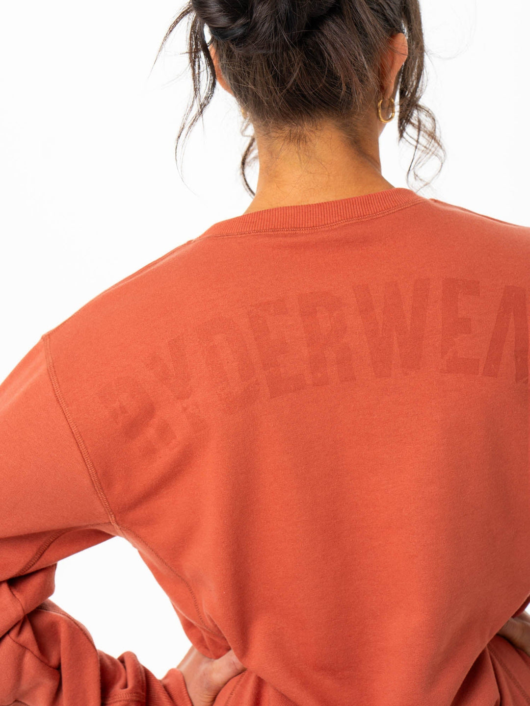 Force Crew Neck - Terracotta Clothing Ryderwear 