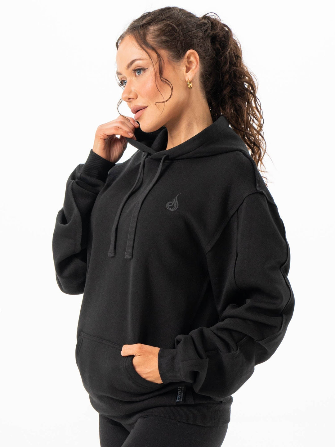 Force Hoodie - Black Clothing Ryderwear 