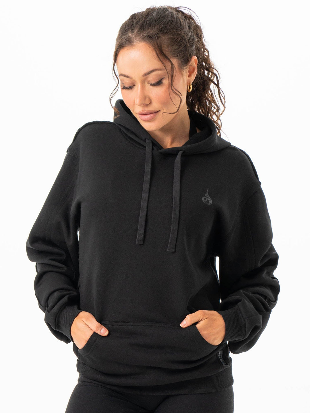 Force Hoodie - Black Clothing Ryderwear 