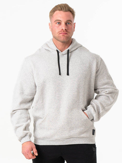 Force Hoodie Chalk Grey Marl