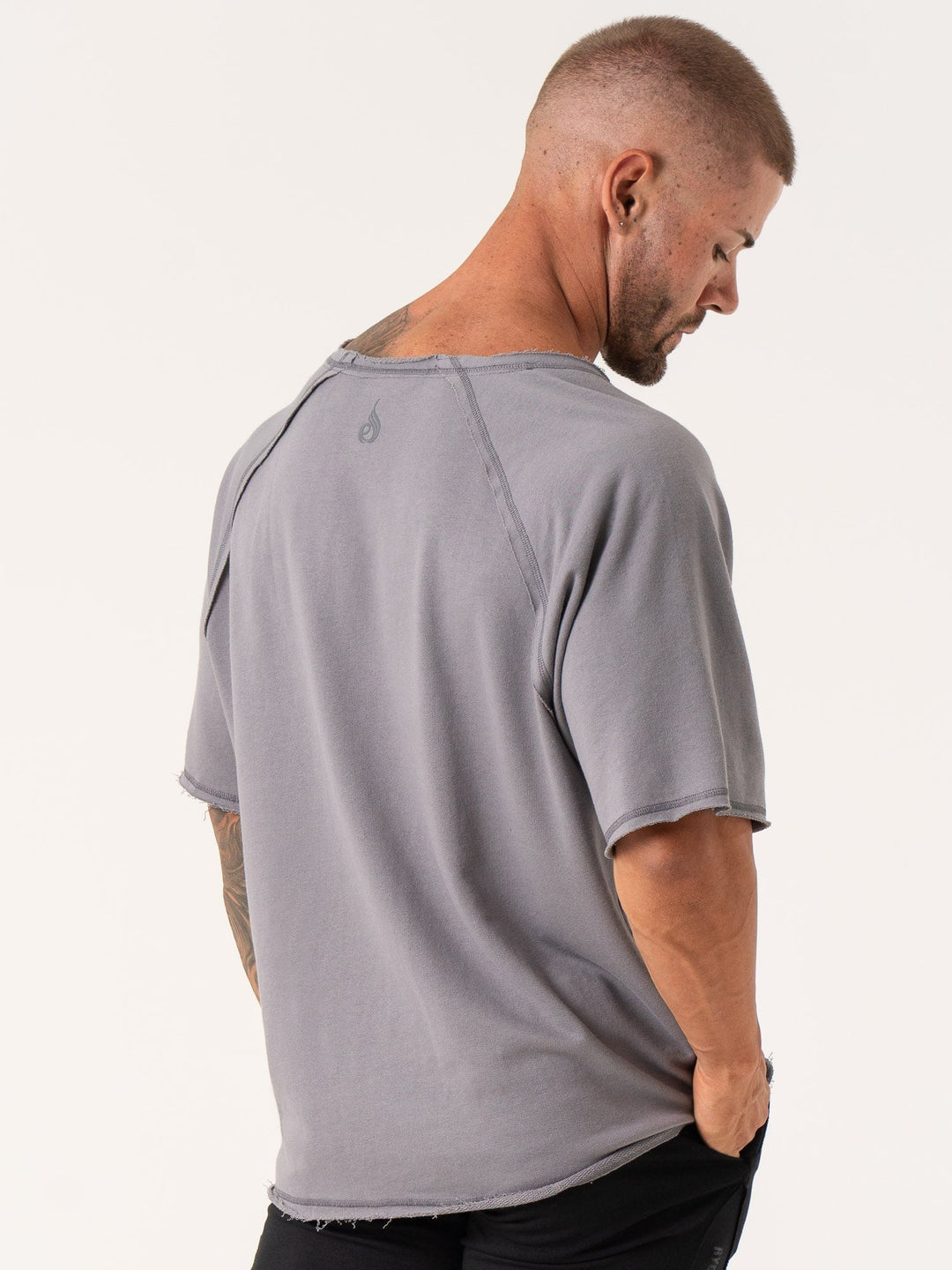 Force Rag Top - Charcoal Clothing Ryderwear 