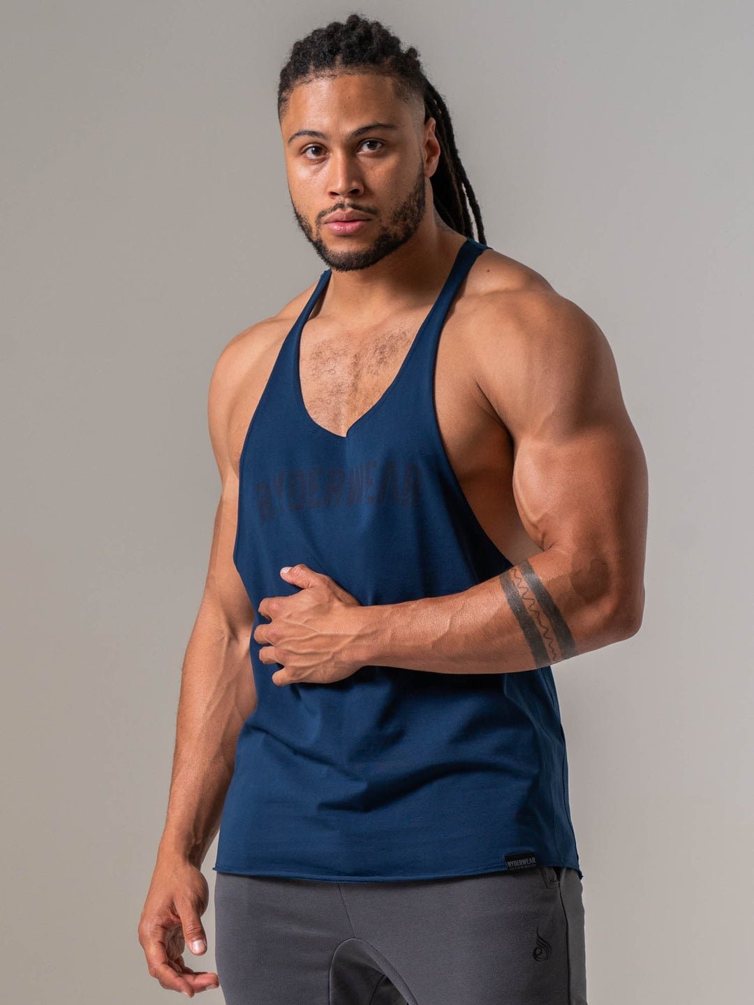 Force Stringer - Navy Clothing Ryderwear 