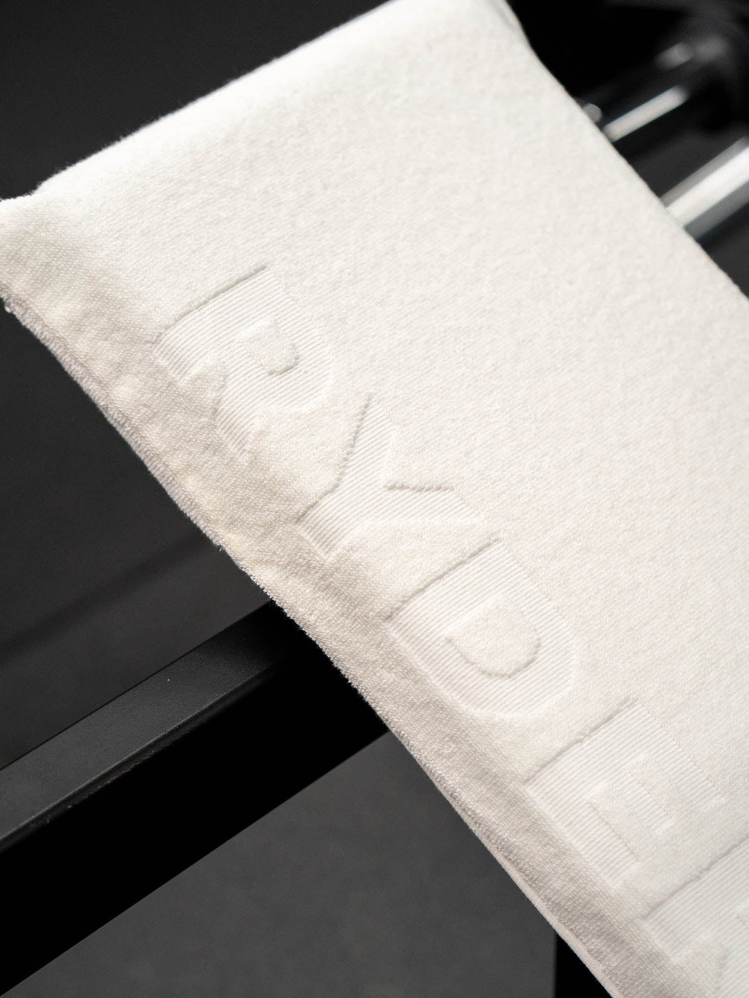 Hooded Gym Towel - Vanilla Accessories Ryderwear 