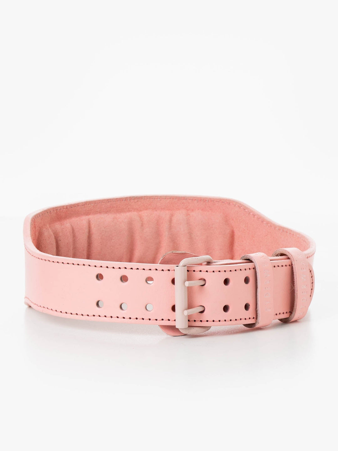 Leather Lifting Belt - Matte Blush Accessories Ryderwear 