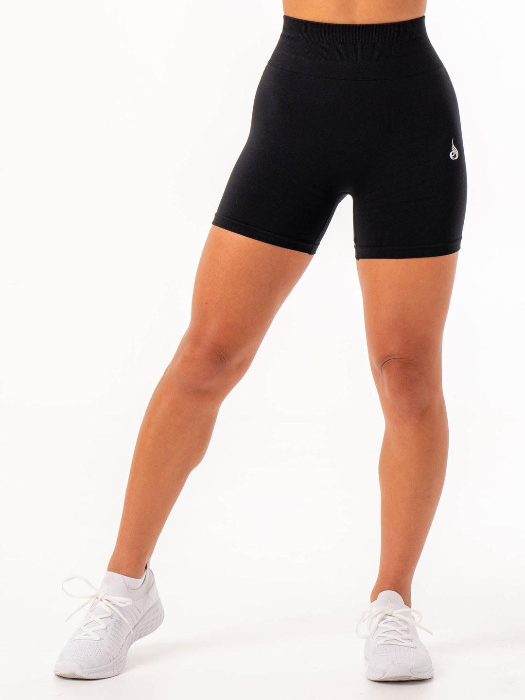 Lift 2.0 BBL Seamless Shorts - Black Clothing Ryderwear 