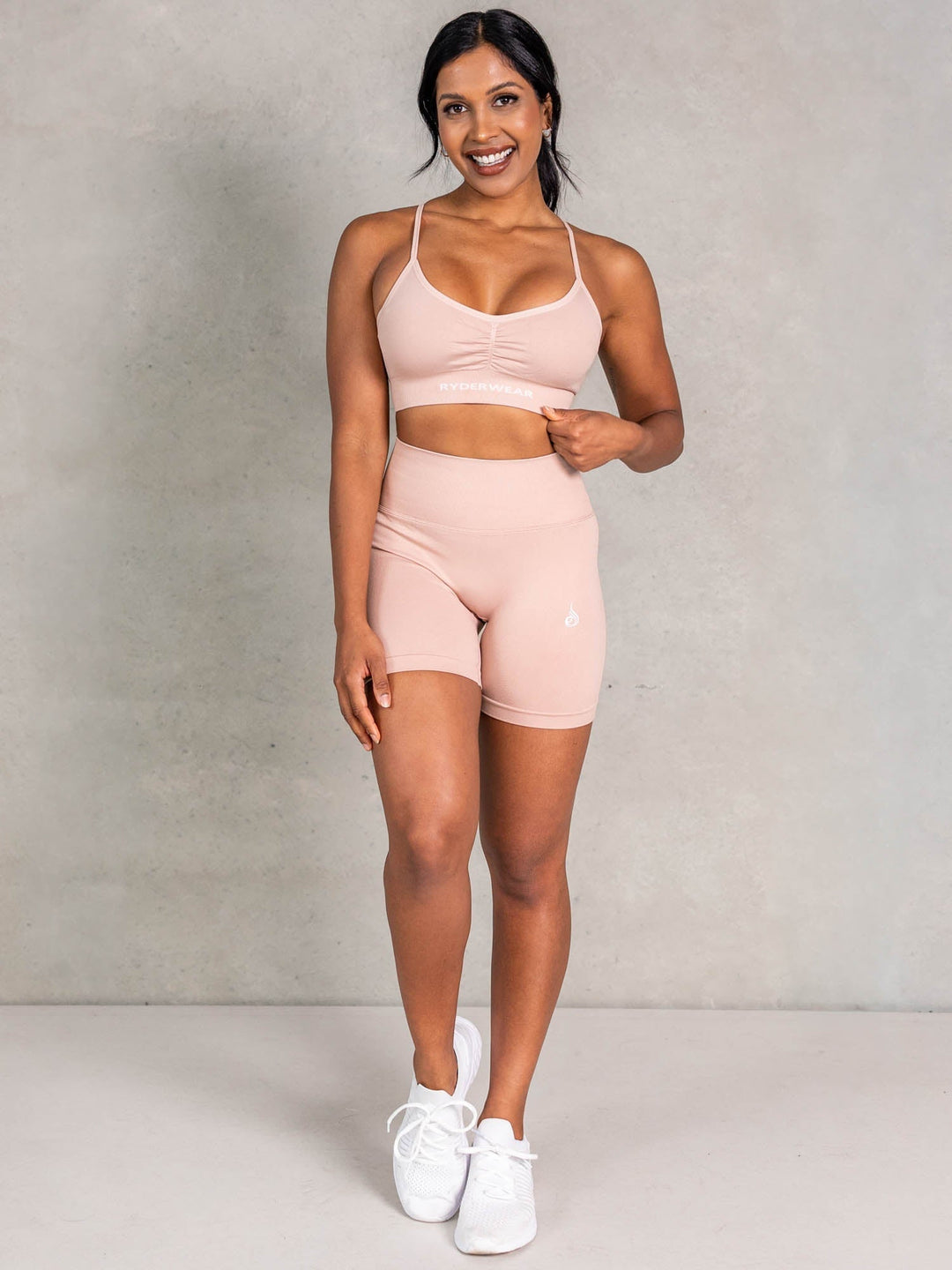 Lift BBL Scrunch Seamless Shorts - Biscotti Clothing Ryderwear 