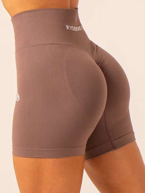 Best Selling Brazilian Scrunch Gym Shorts With deep back V design