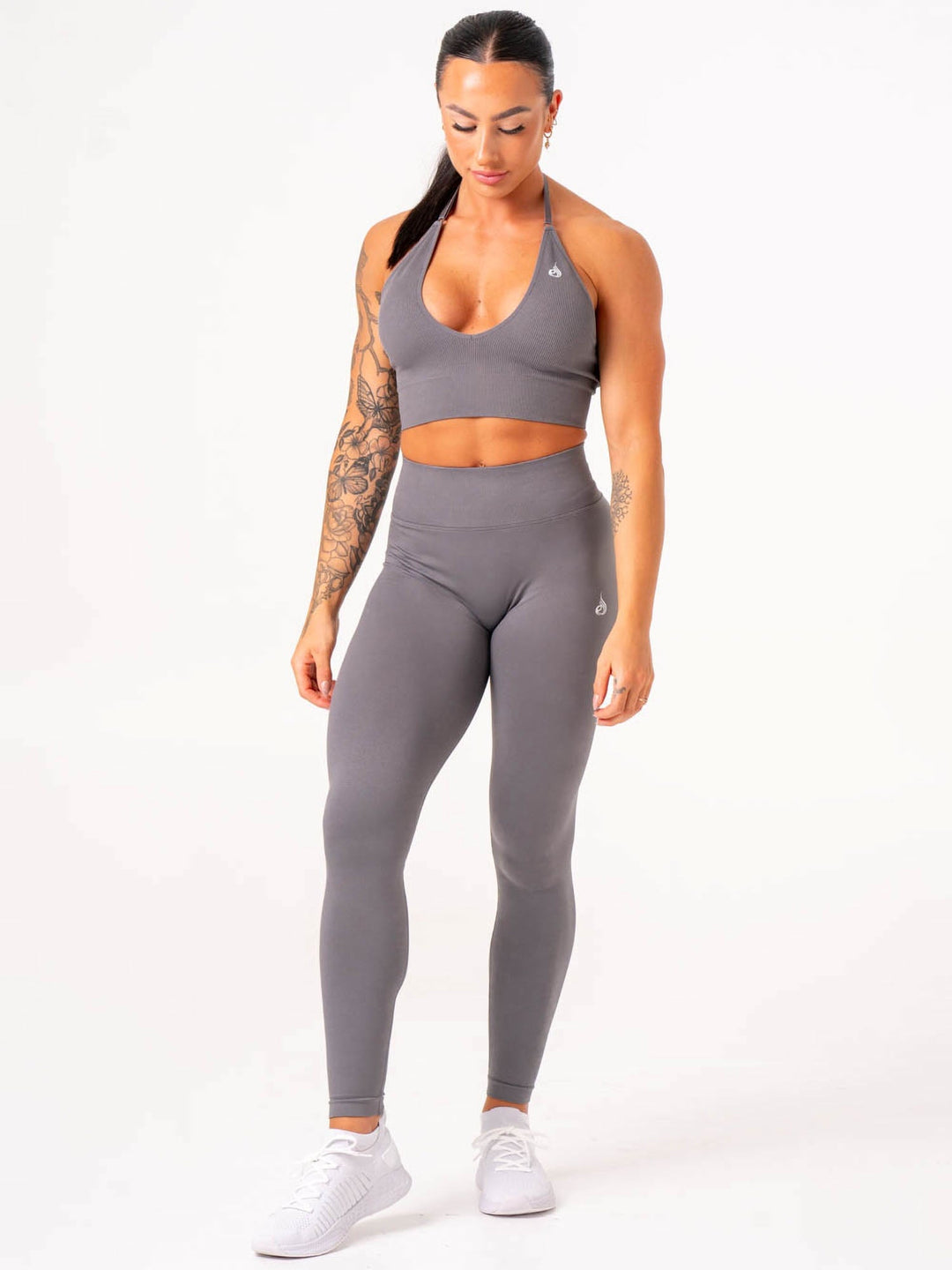 Lift Scrunch Leggings - Charcoal Clothing Ryderwear 