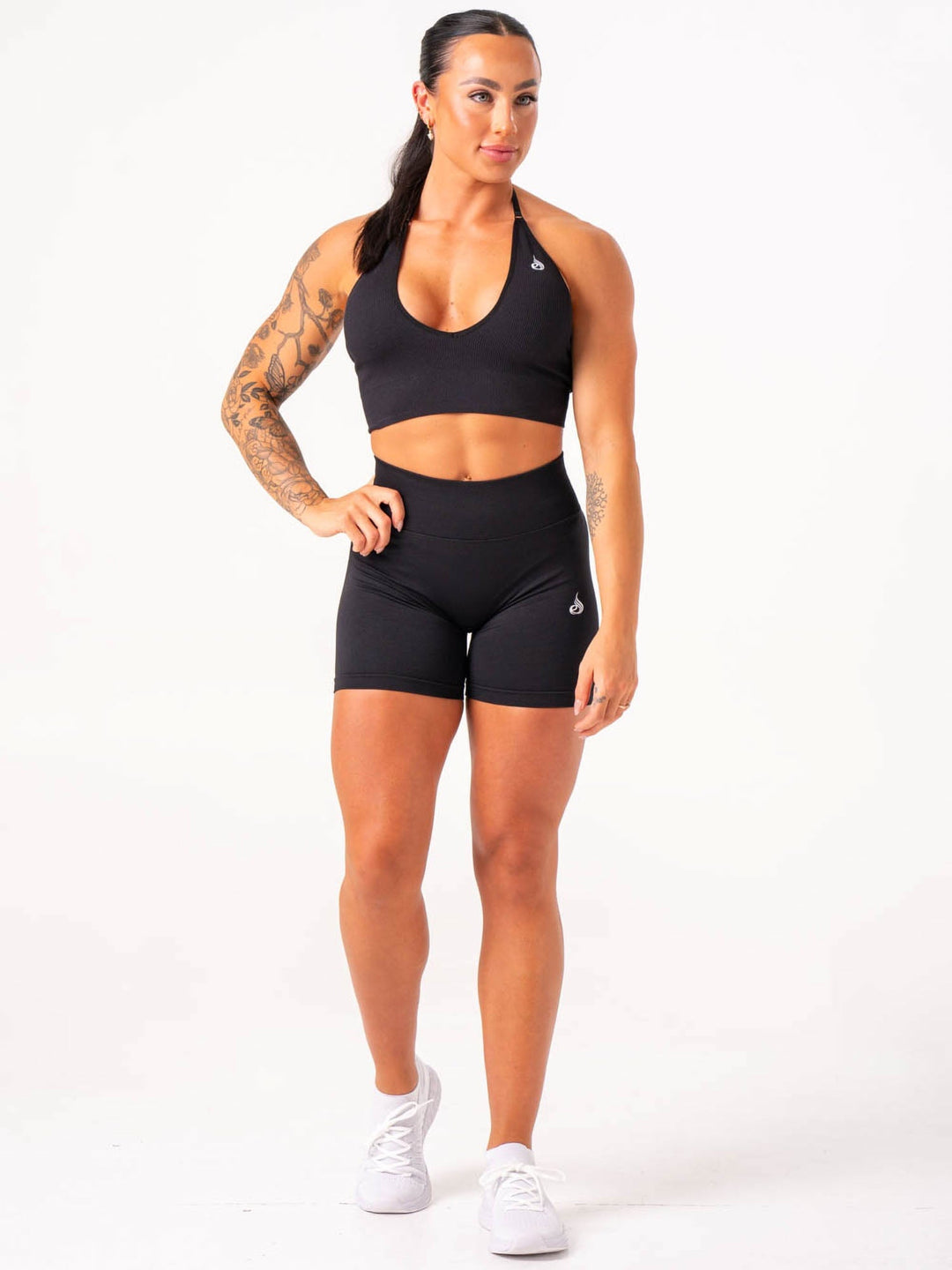 Lift Scrunch Shorts - Black Clothing Ryderwear 