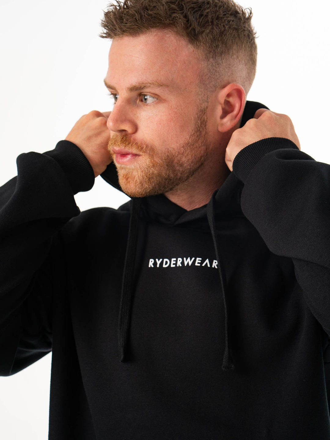 Lifting Only Pullover Hoodie - Black Clothing Ryderwear 