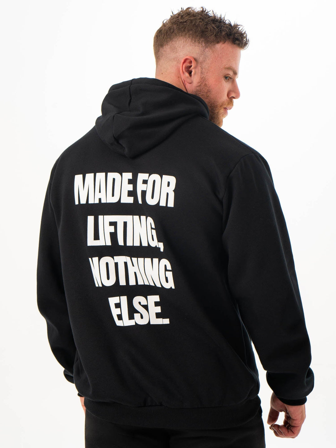 Lifting Only Pullover Hoodie - Black Clothing Ryderwear 