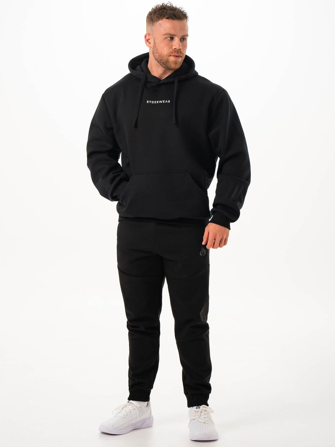 Lifting Only Pullover Hoodie - Black Clothing Ryderwear 