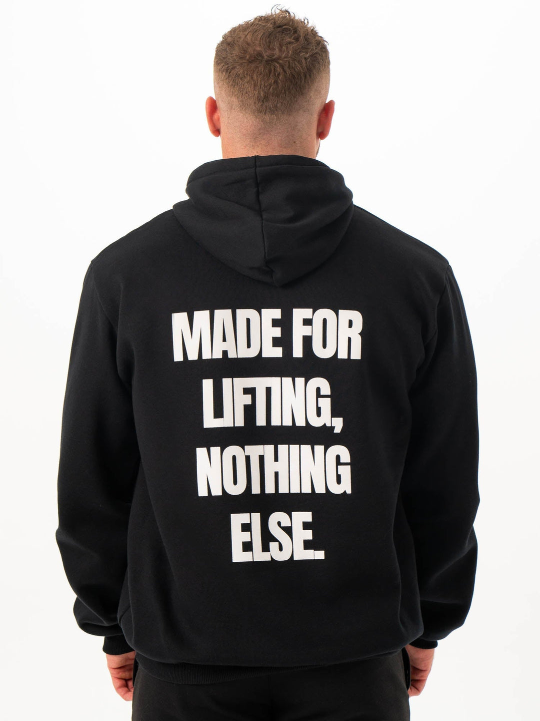 Lifting Only Pullover Hoodie - Black Clothing Ryderwear 