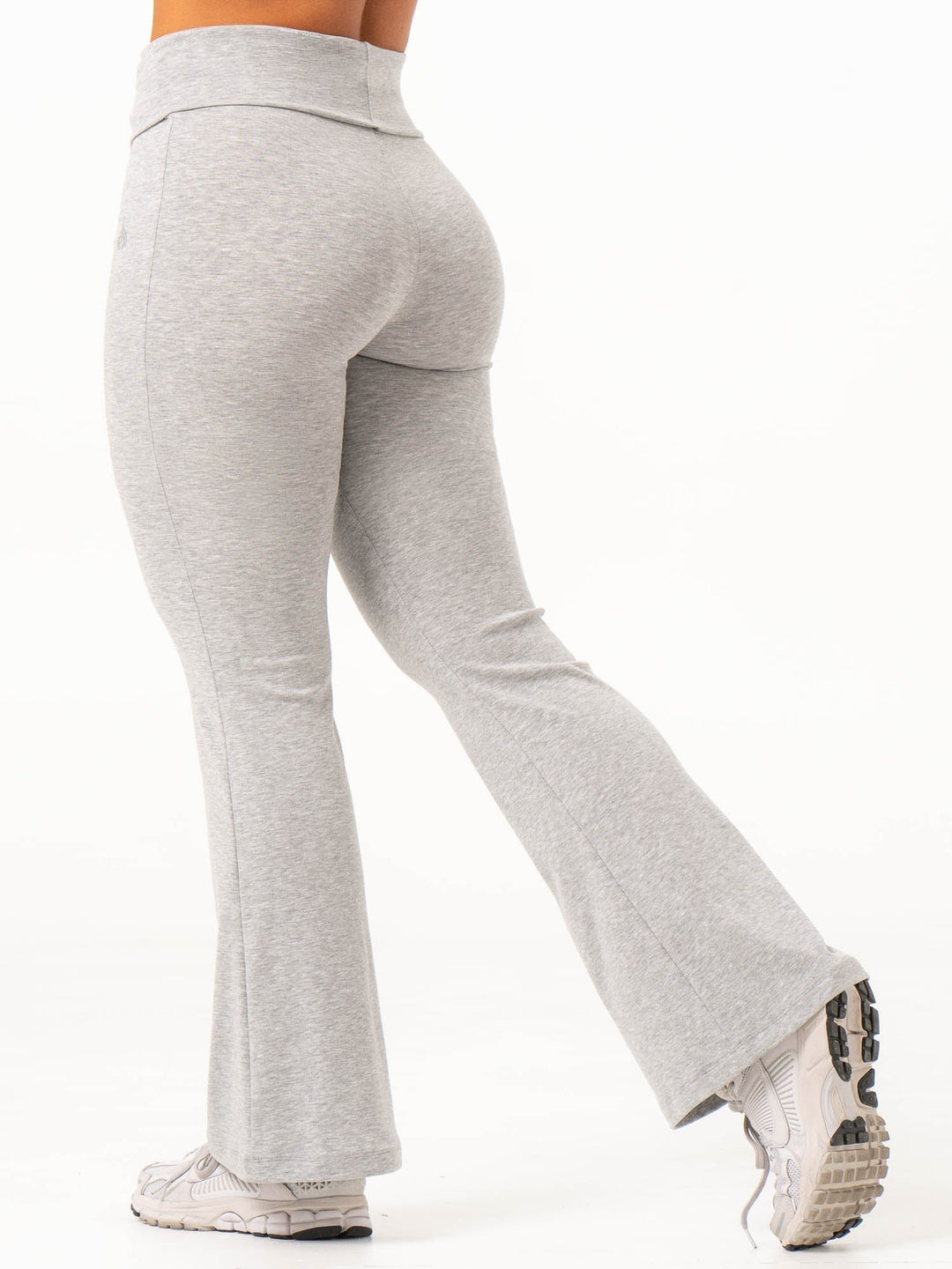 Lounge Jersey Flare Pants - Grey Marl Clothing Ryderwear 