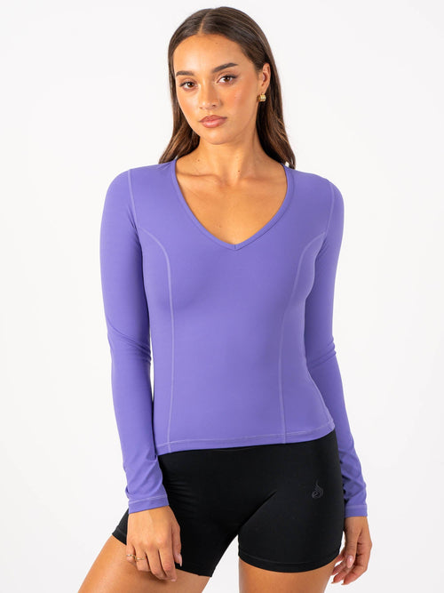 NKD Align Long Sleeve Training Top Purple