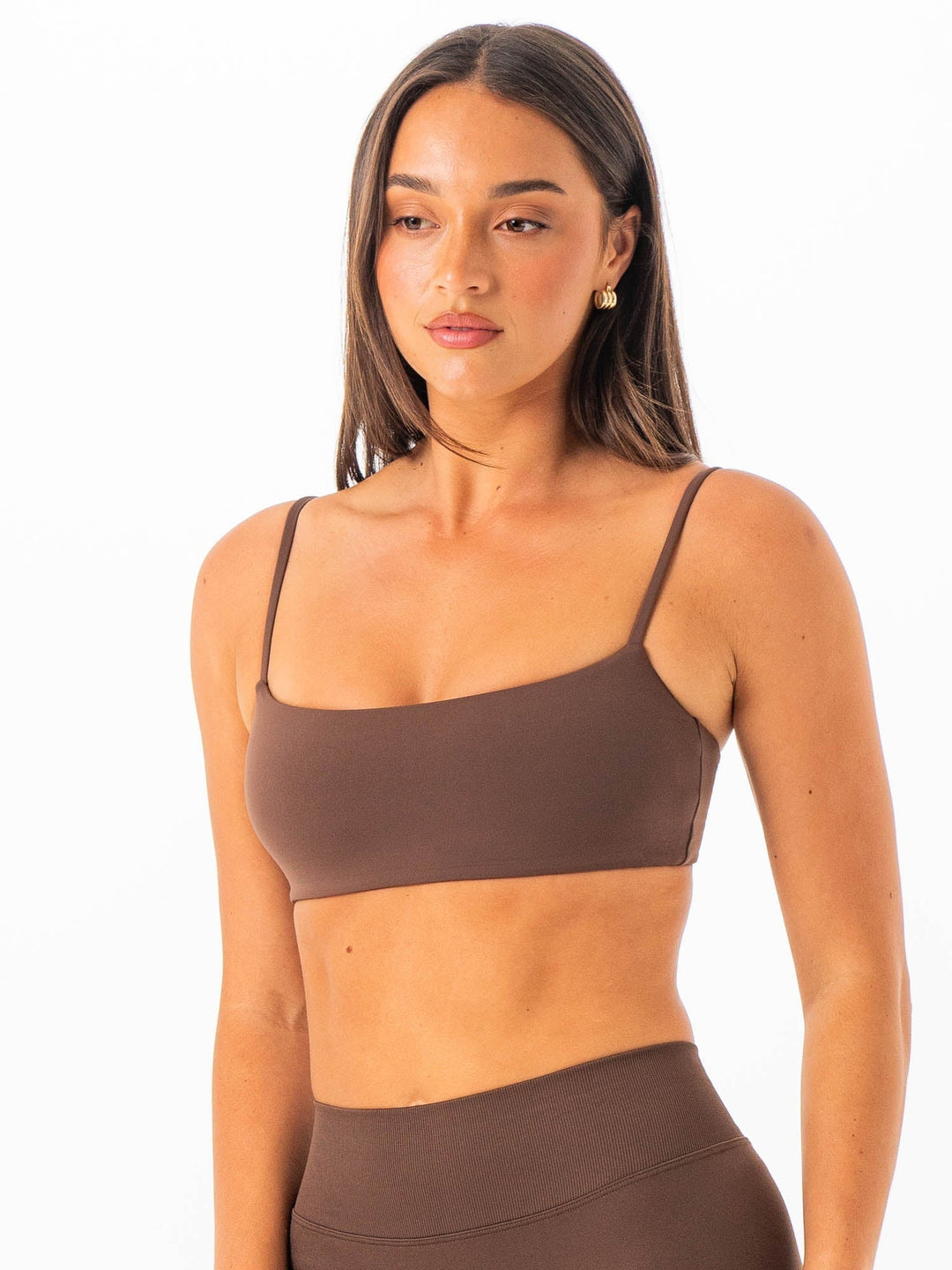 NKD Core Bra - Chocolate Clothing Ryderwear 