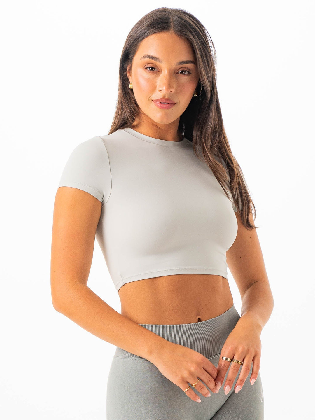 NKD Cropped Tee - Sage Clothing Ryderwear 