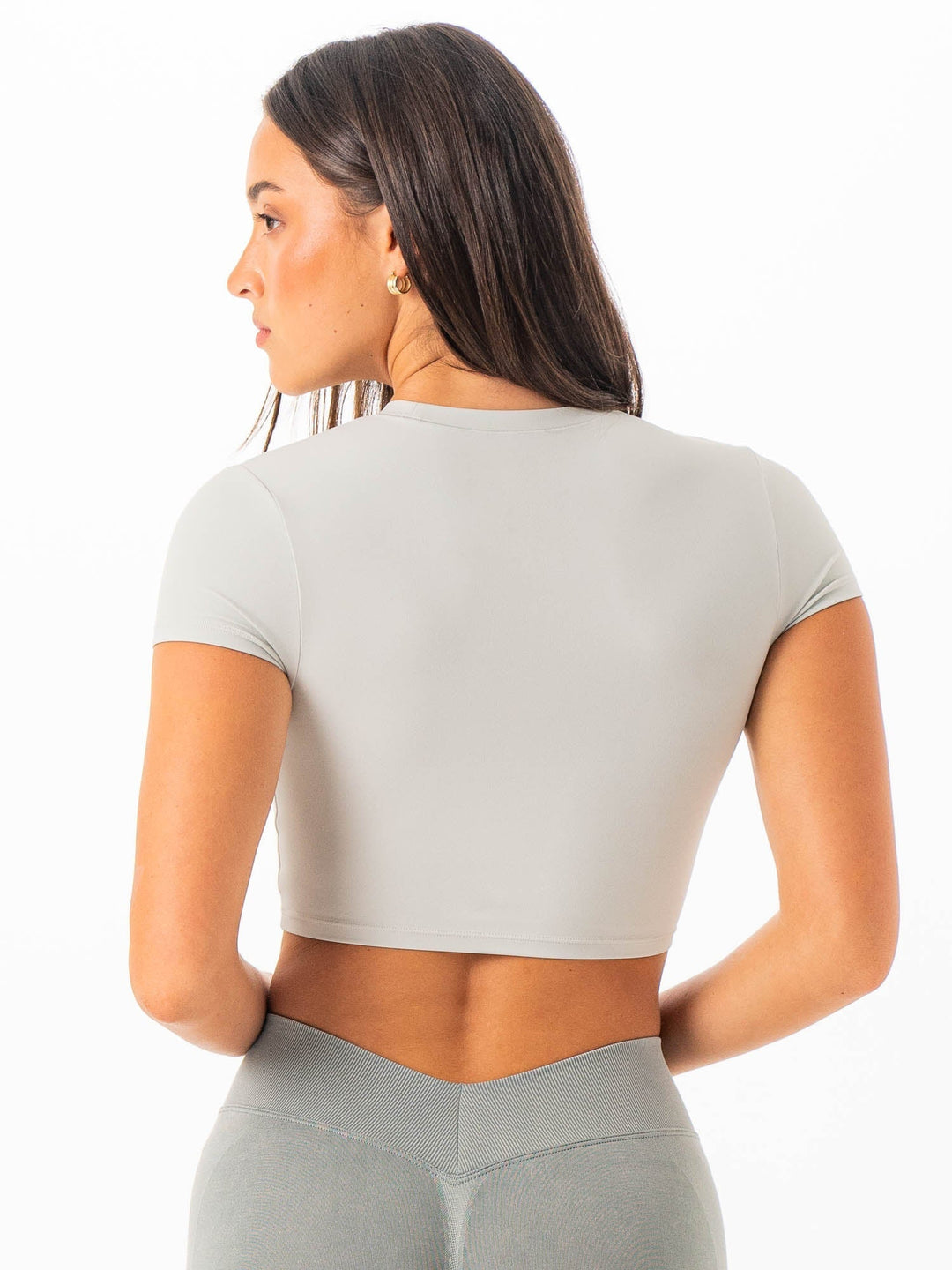 NKD Cropped Tee - Sage Clothing Ryderwear 