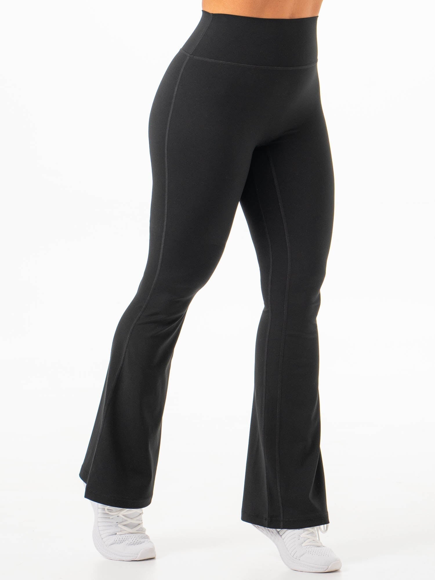 NKD Flared Leggings - Black - Ryderwear