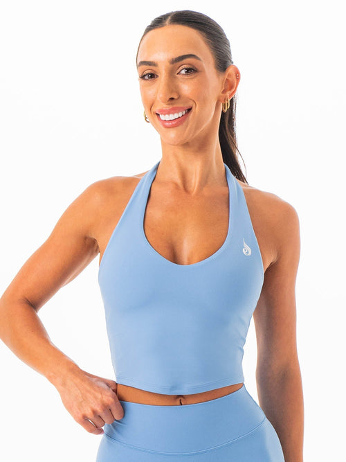 NKD Halter Shelf Tank Blueberry