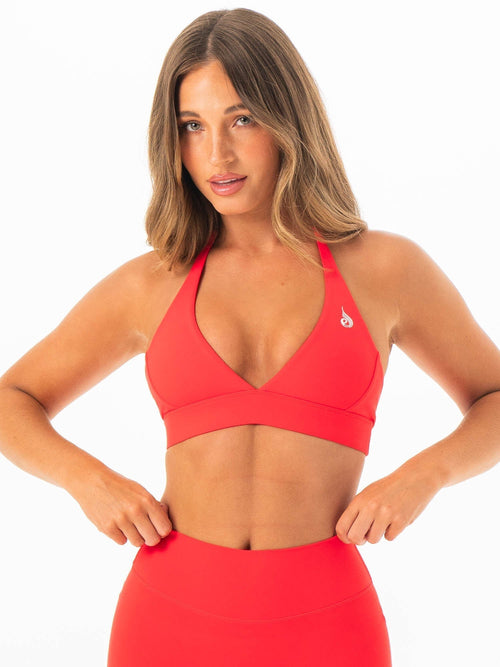 NKD Halter Sports Bra Watermelon Sugar