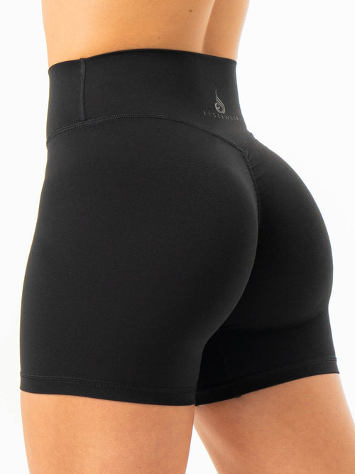 NKD Invisible Scrunch Shorts Black