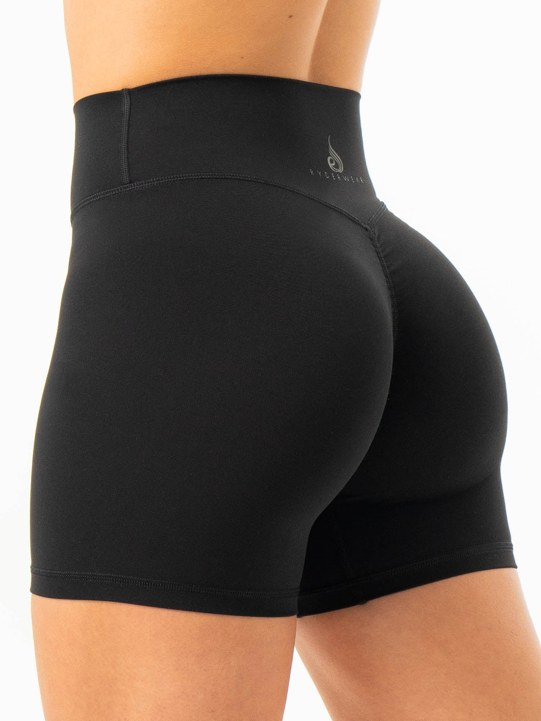 NKD Invisible Scrunch Shorts - Black Clothing Ryderwear 