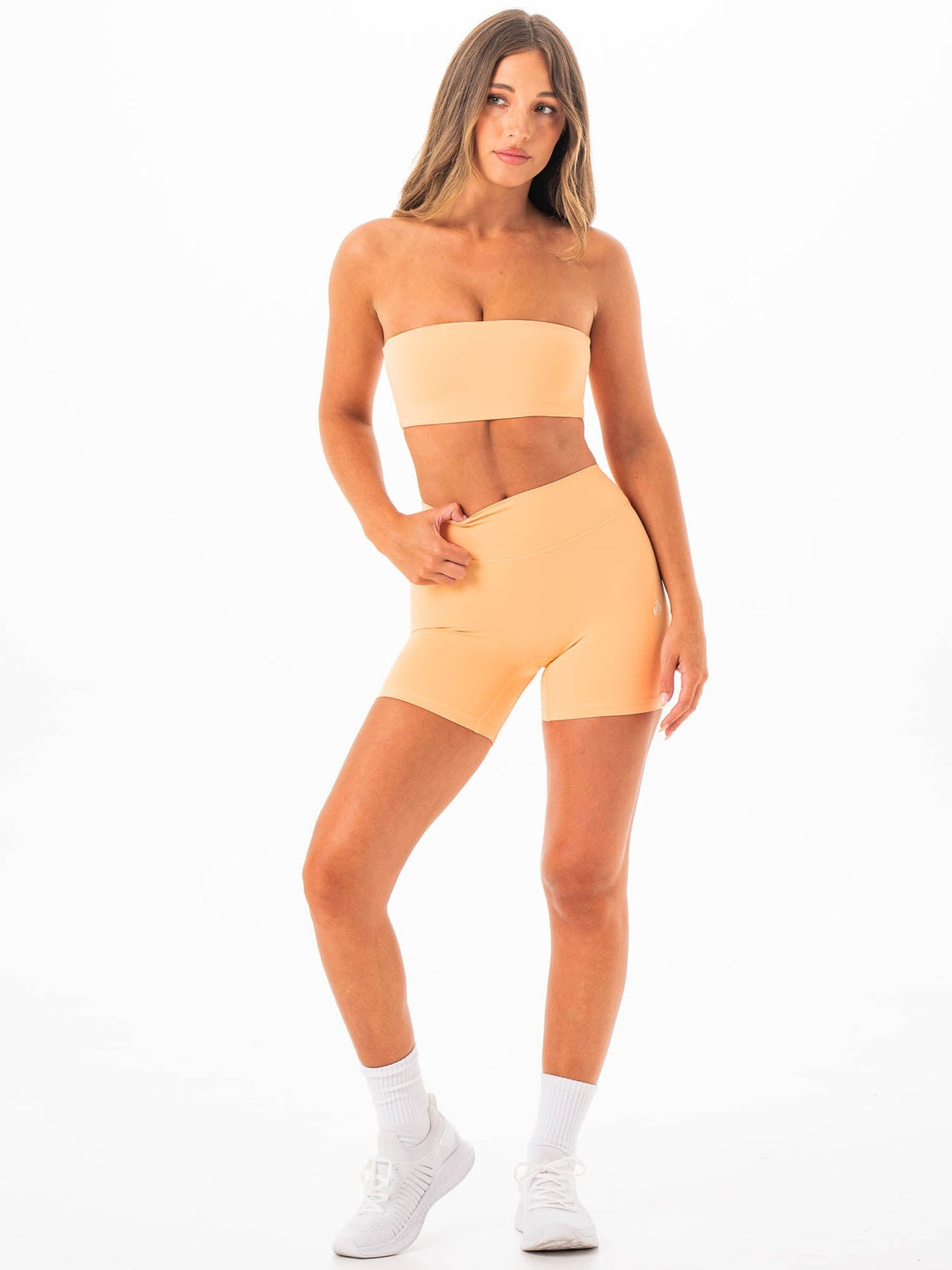 NKD Invisible Scrunch Shorts - Peach Clothing Ryderwear 
