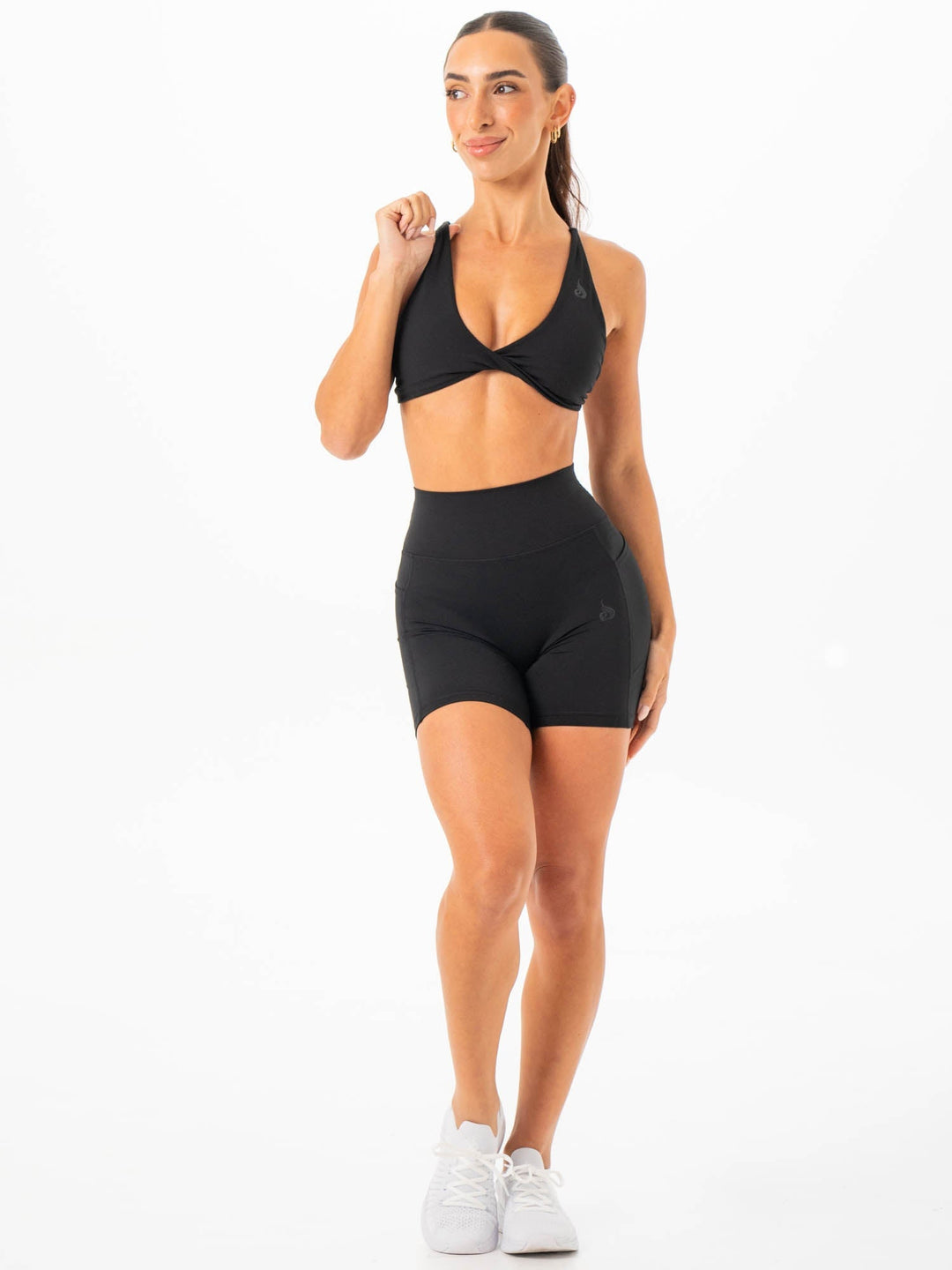 NKD Pocket Shorts - Black Clothing Ryderwear 