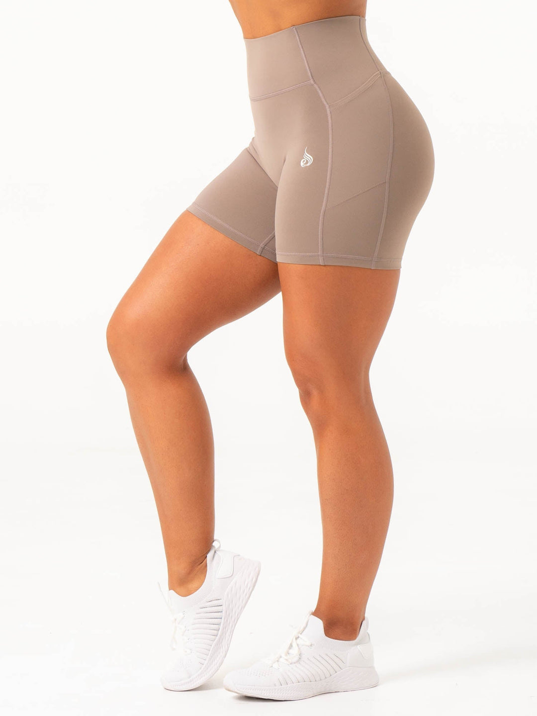 NKD Pocket Shorts - Taupe Clothing Ryderwear 