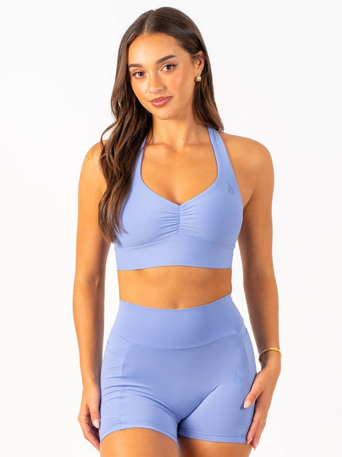 NKD Scrunch Halter Bra Dreamy Blue