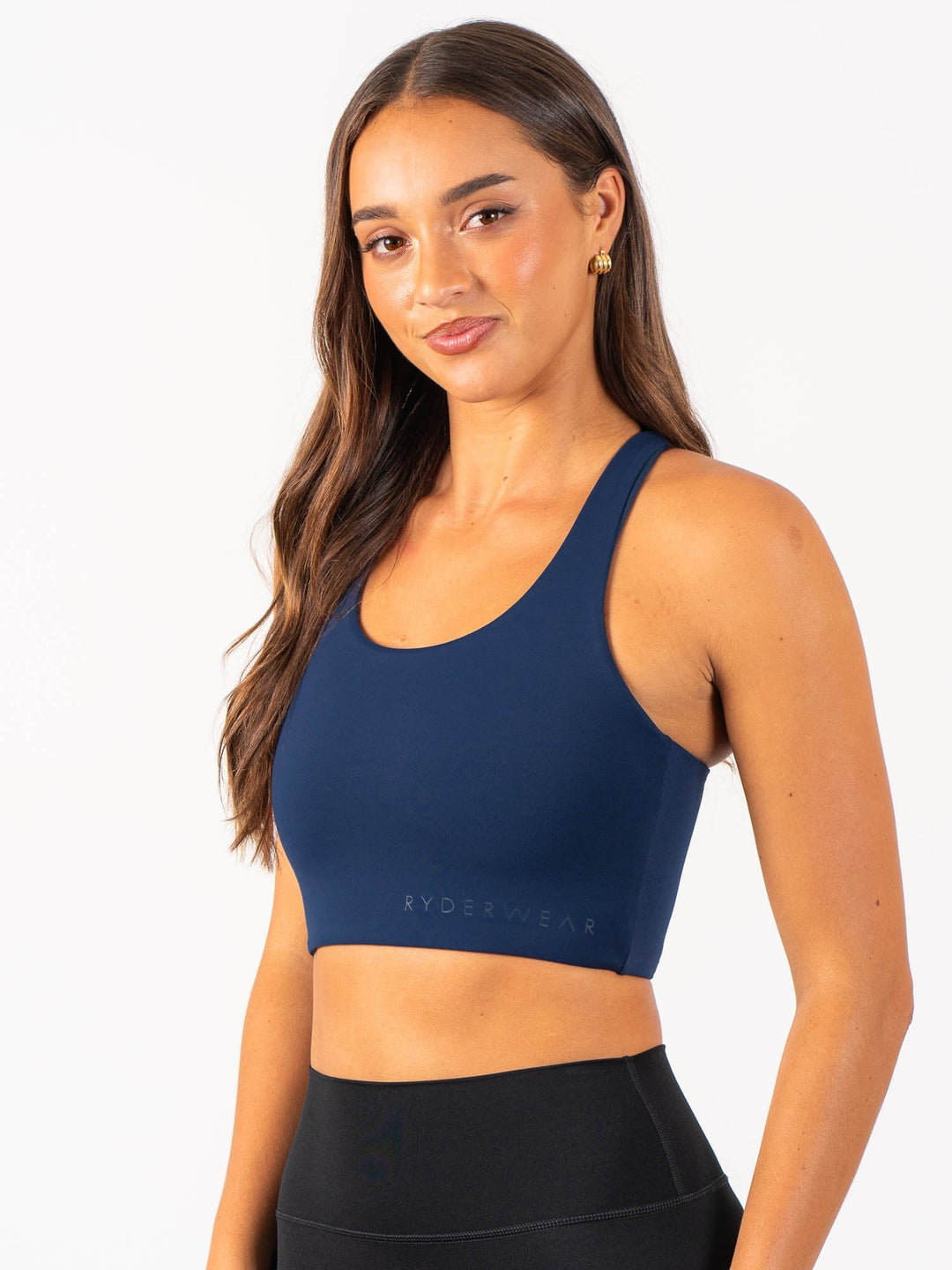 NKD Sports Bra - Navy Clothing Ryderwear 