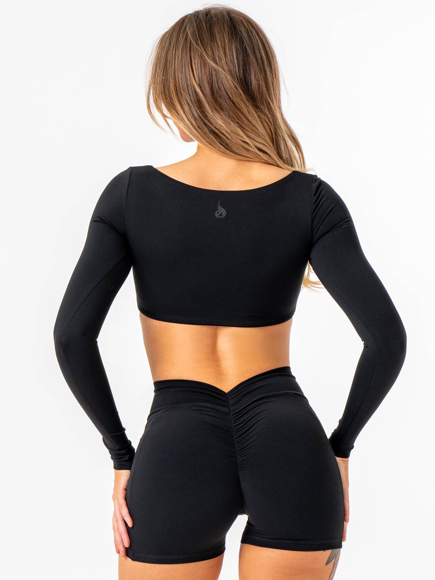 NKD Square Neck Top - Black - Ryderwear