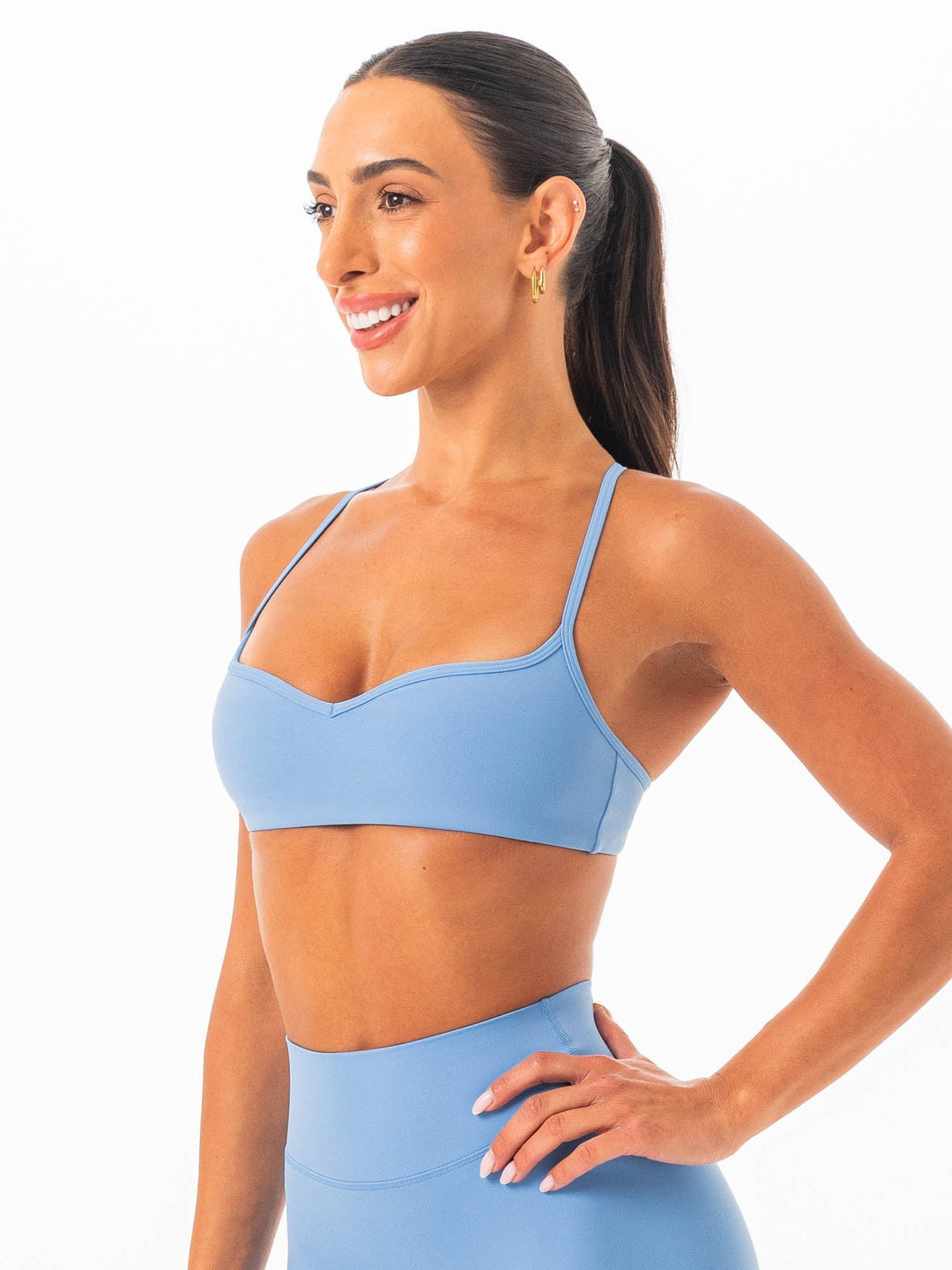 NKD Sweetheart Bra - Blueberry Clothing Ryderwear 