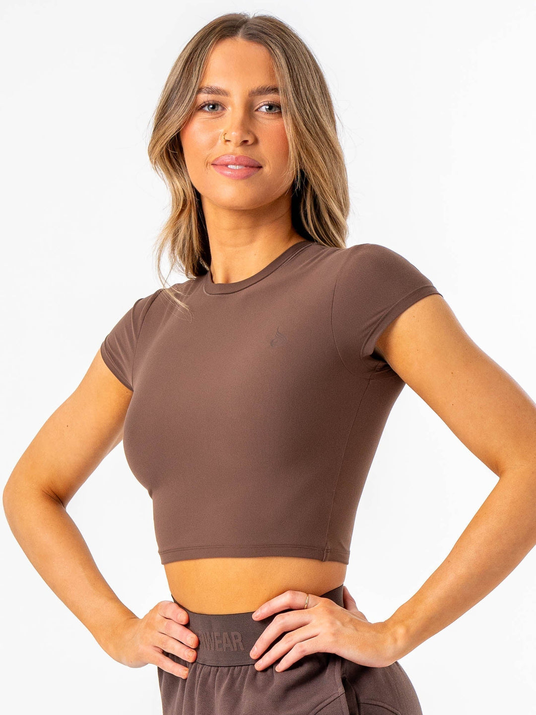 NKD Tee - Chocolate Clothing Ryderwear 
