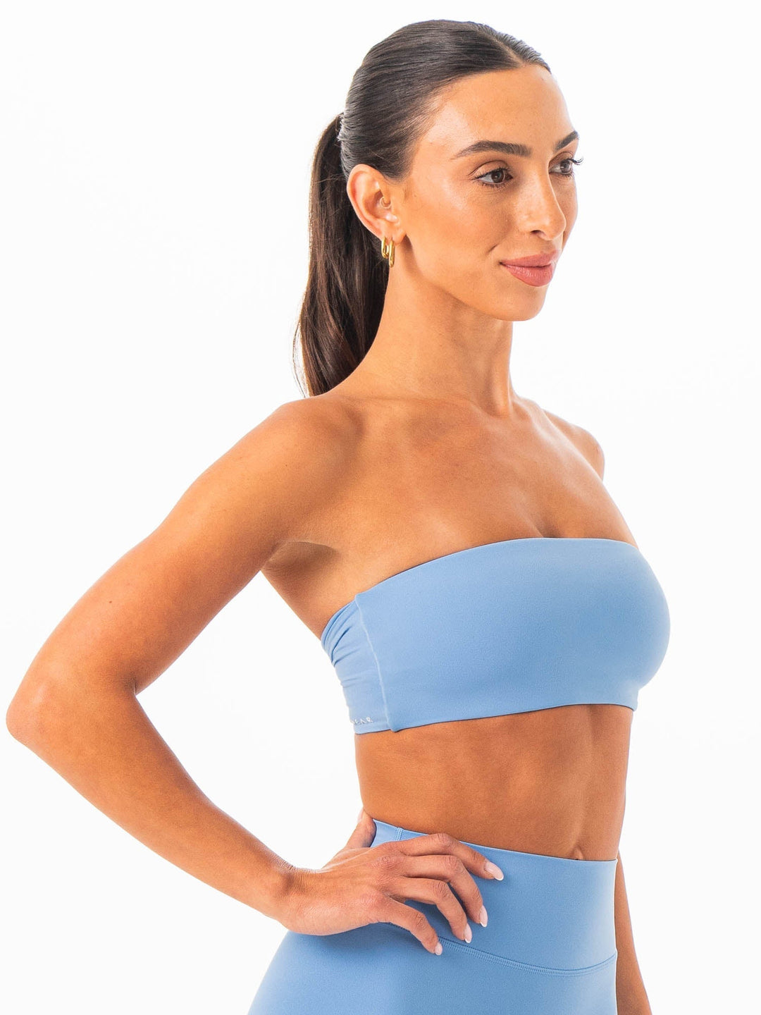 NKD Twist Bandeau - Blueberry Clothing Ryderwear 