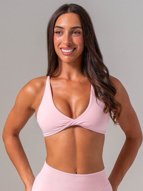 NKD Twist Sports Bra Fairy Floss