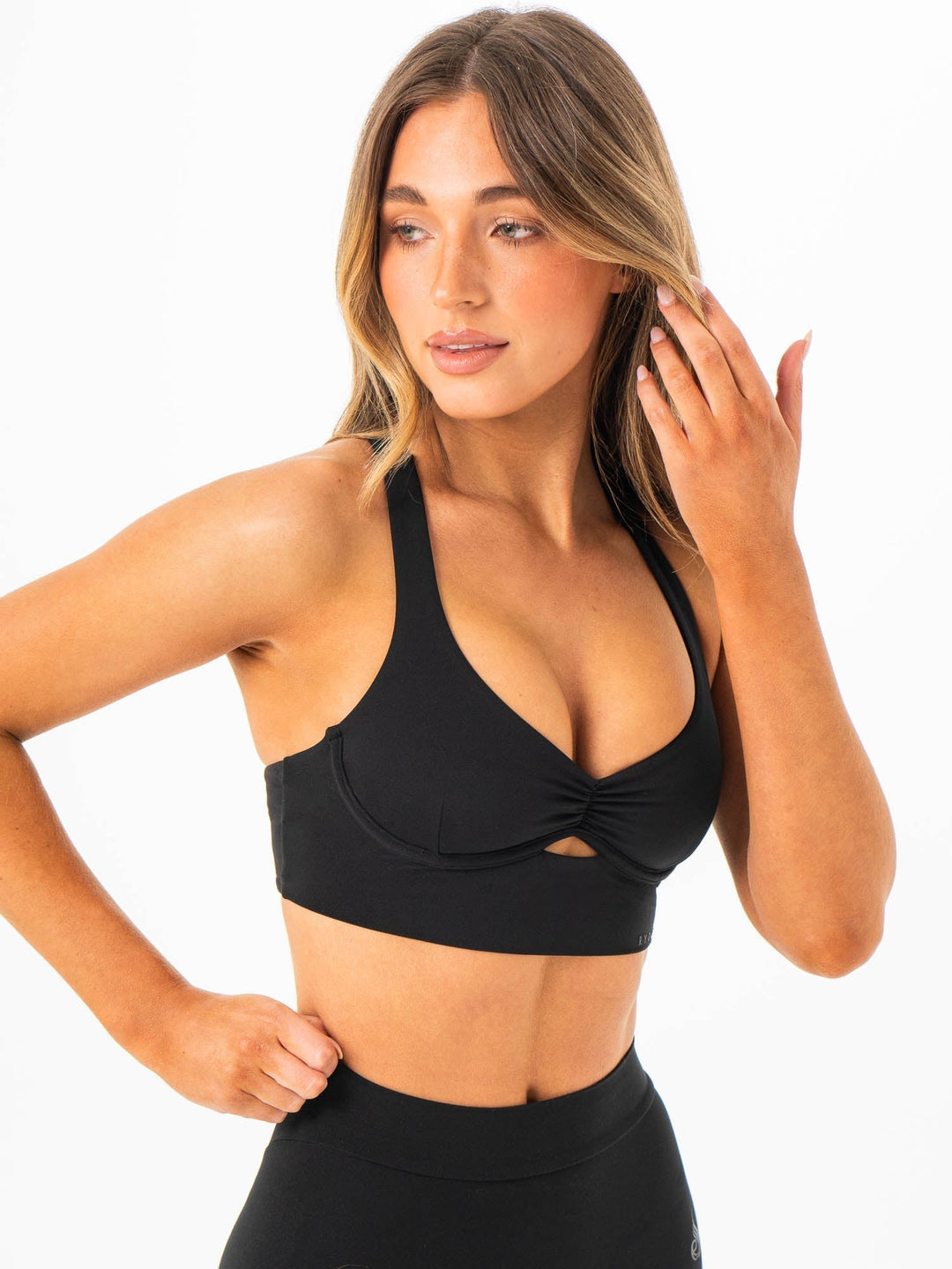 NKD Underwire Bra - Black Clothing Ryderwear 