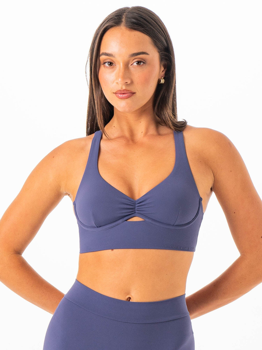 NKD Underwire Bra - Blue Steel Clothing Ryderwear 