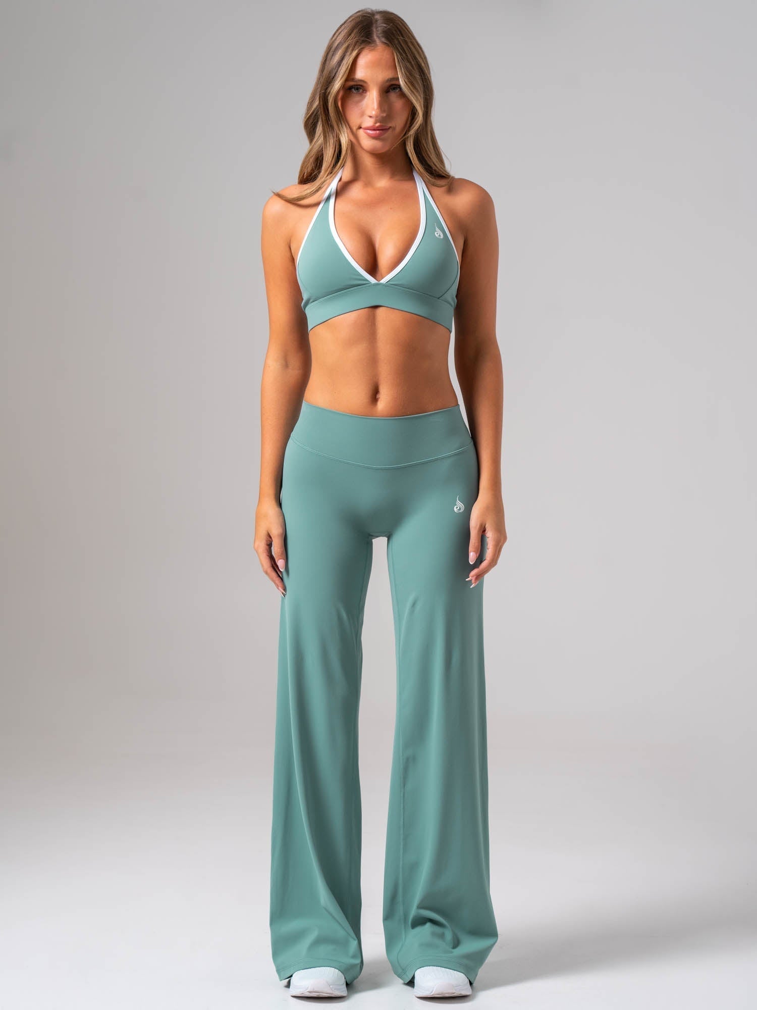 NKD Wide Legging - Aquamarine - Ryderwear