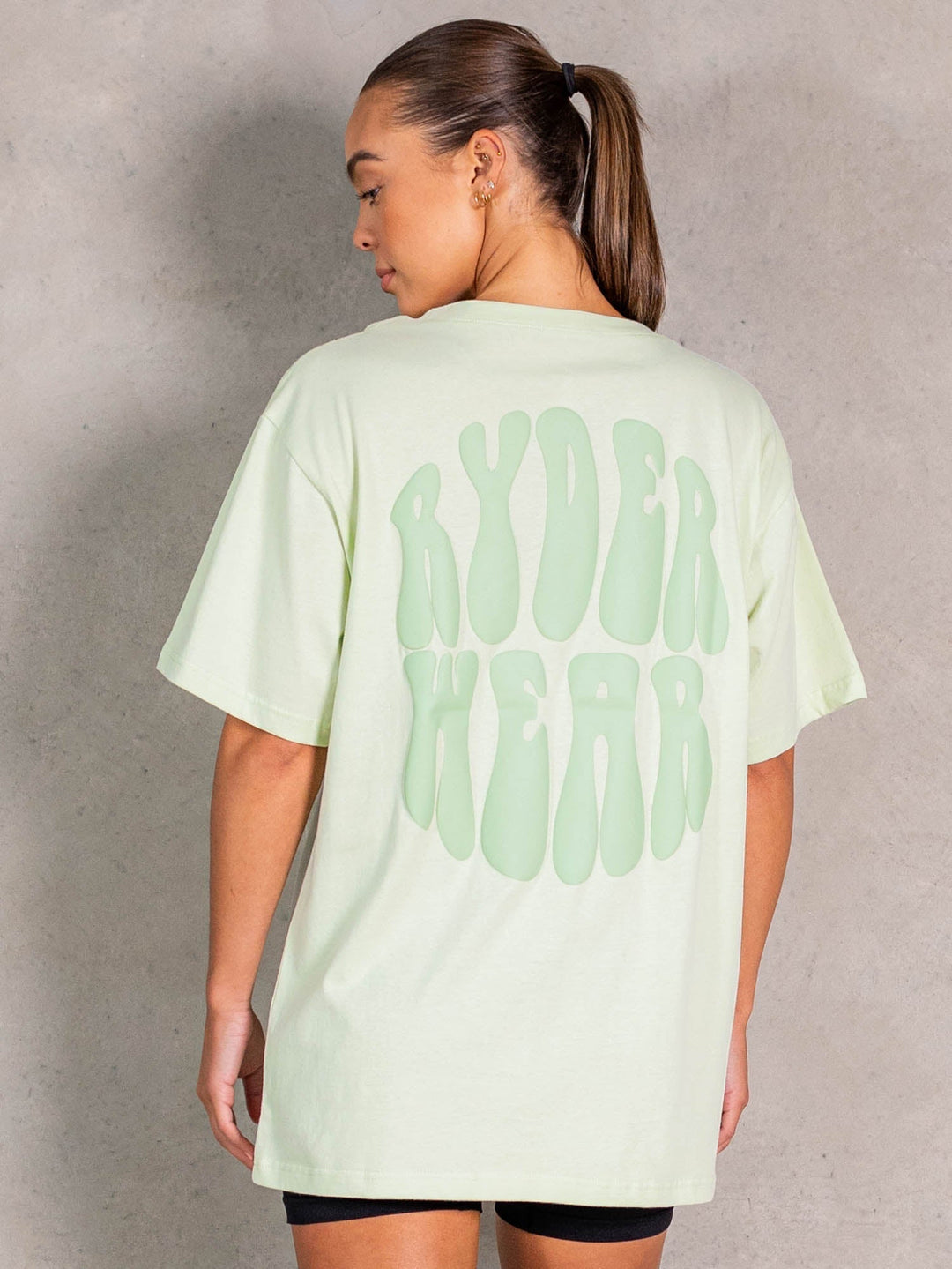 NRG Oversized T-Shirt - Matcha Clothing Ryderwear 