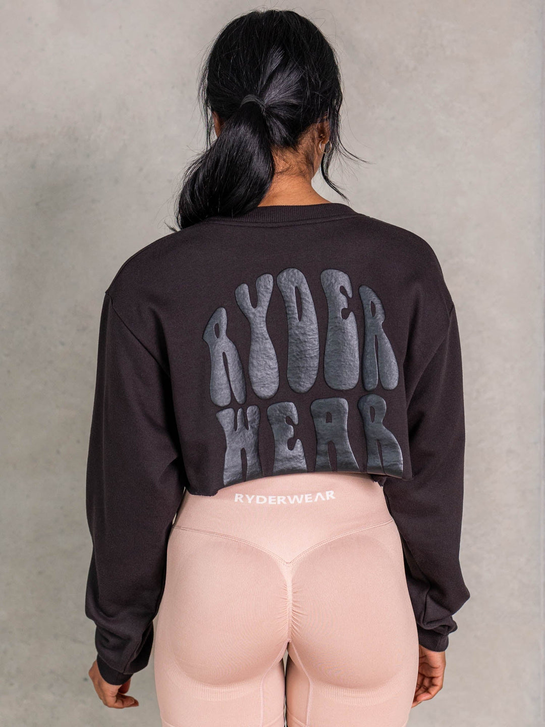 NRG Sweater - Faded Black Clothing Ryderwear 
