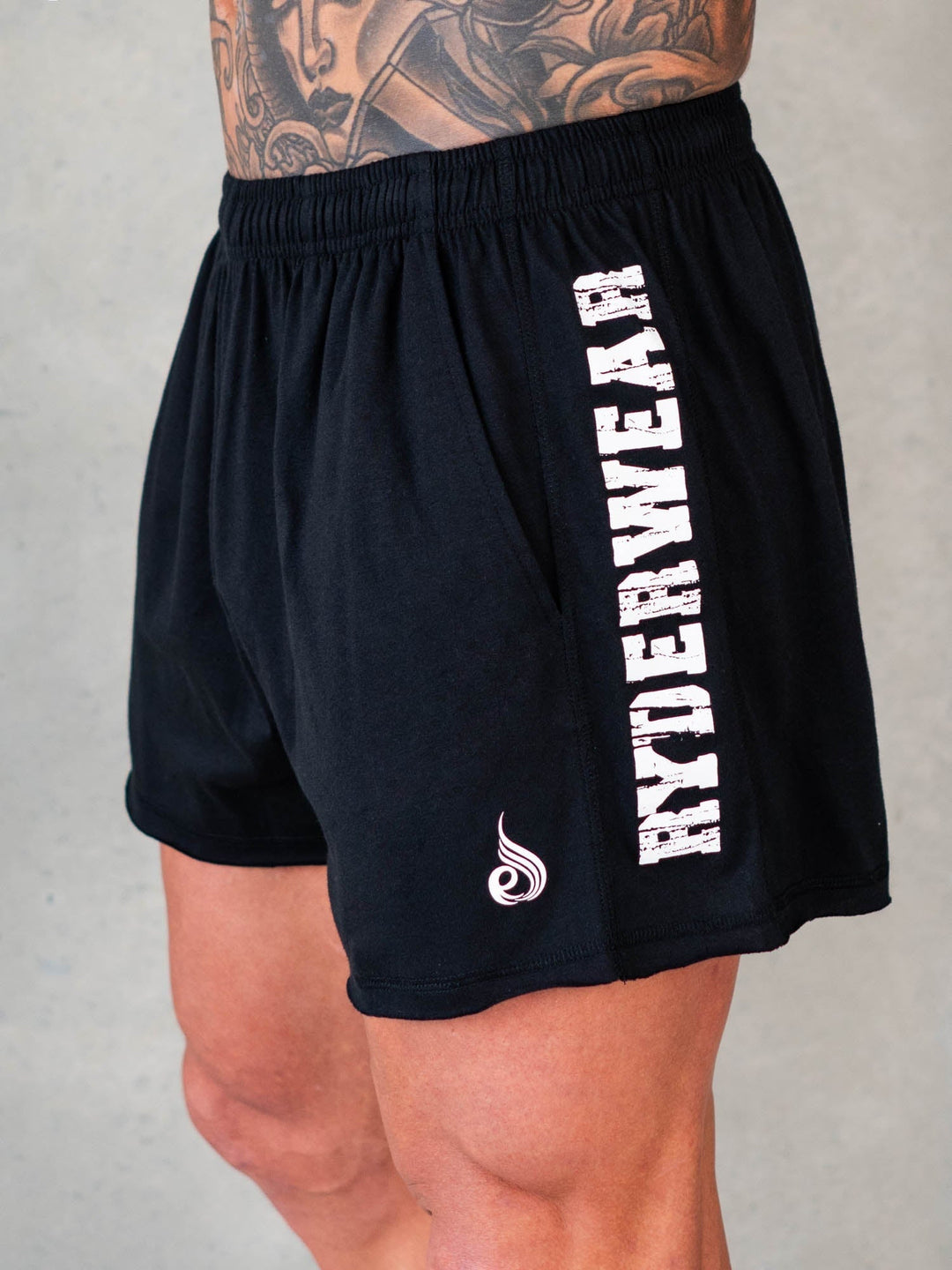 Octane Arnie Shorts - Faded Black Clothing Ryderwear 