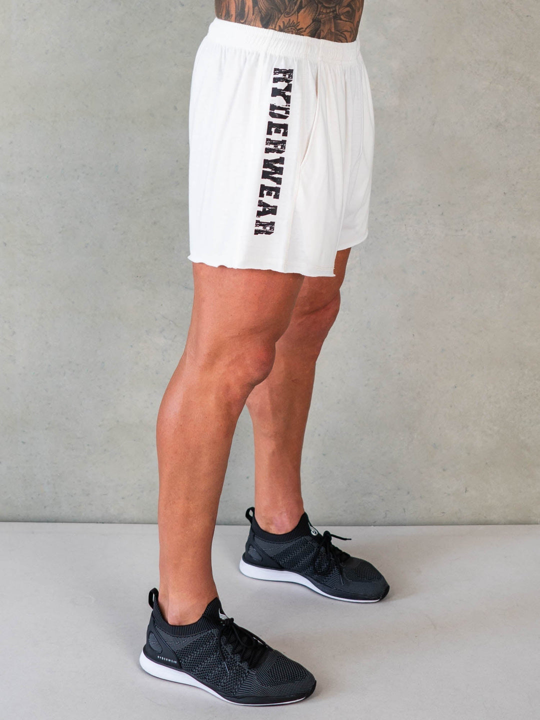 Octane Arnie Shorts - Off White Clothing Ryderwear 