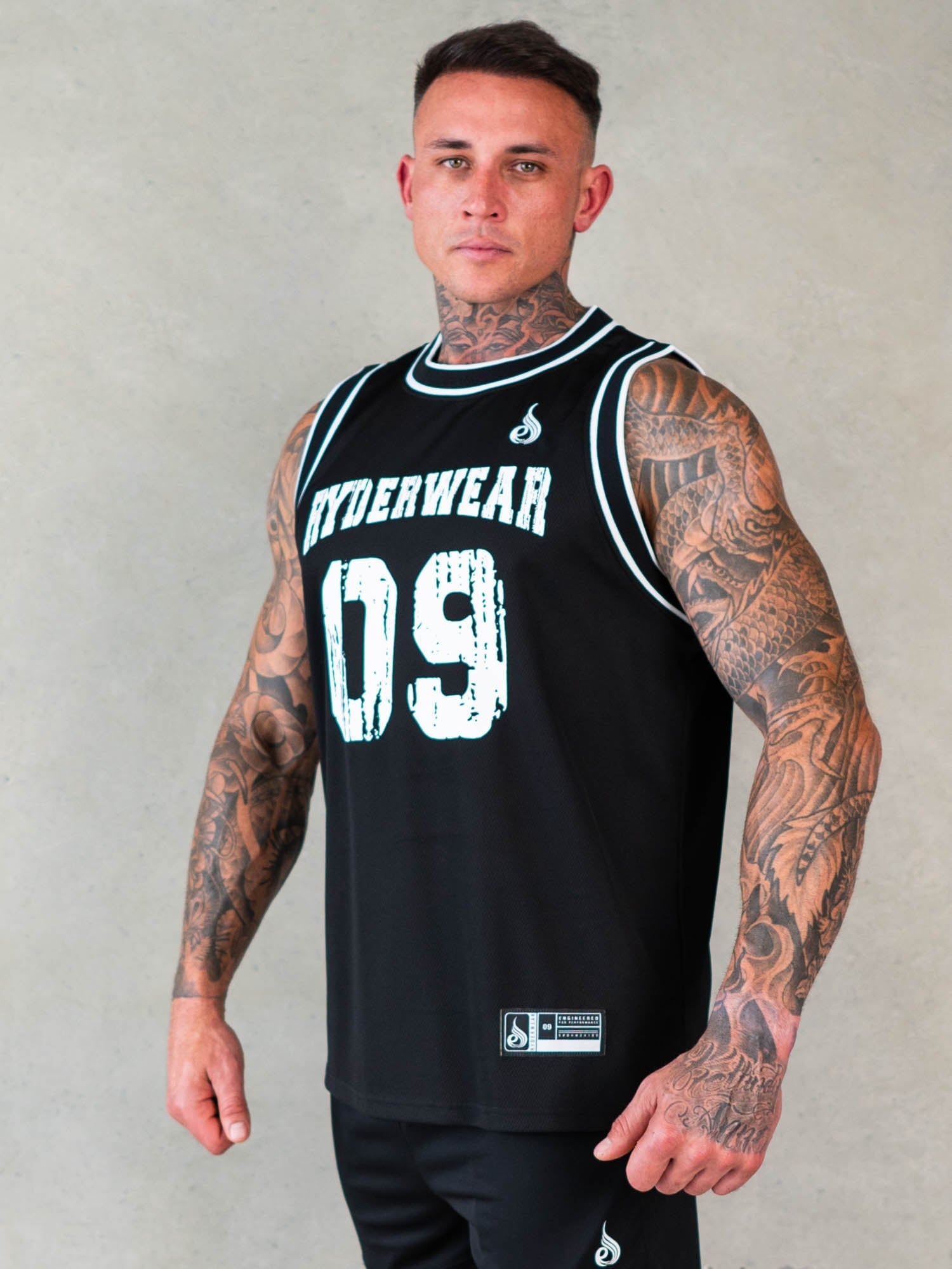 Octane Mesh Jersey - Black - Ryderwear
