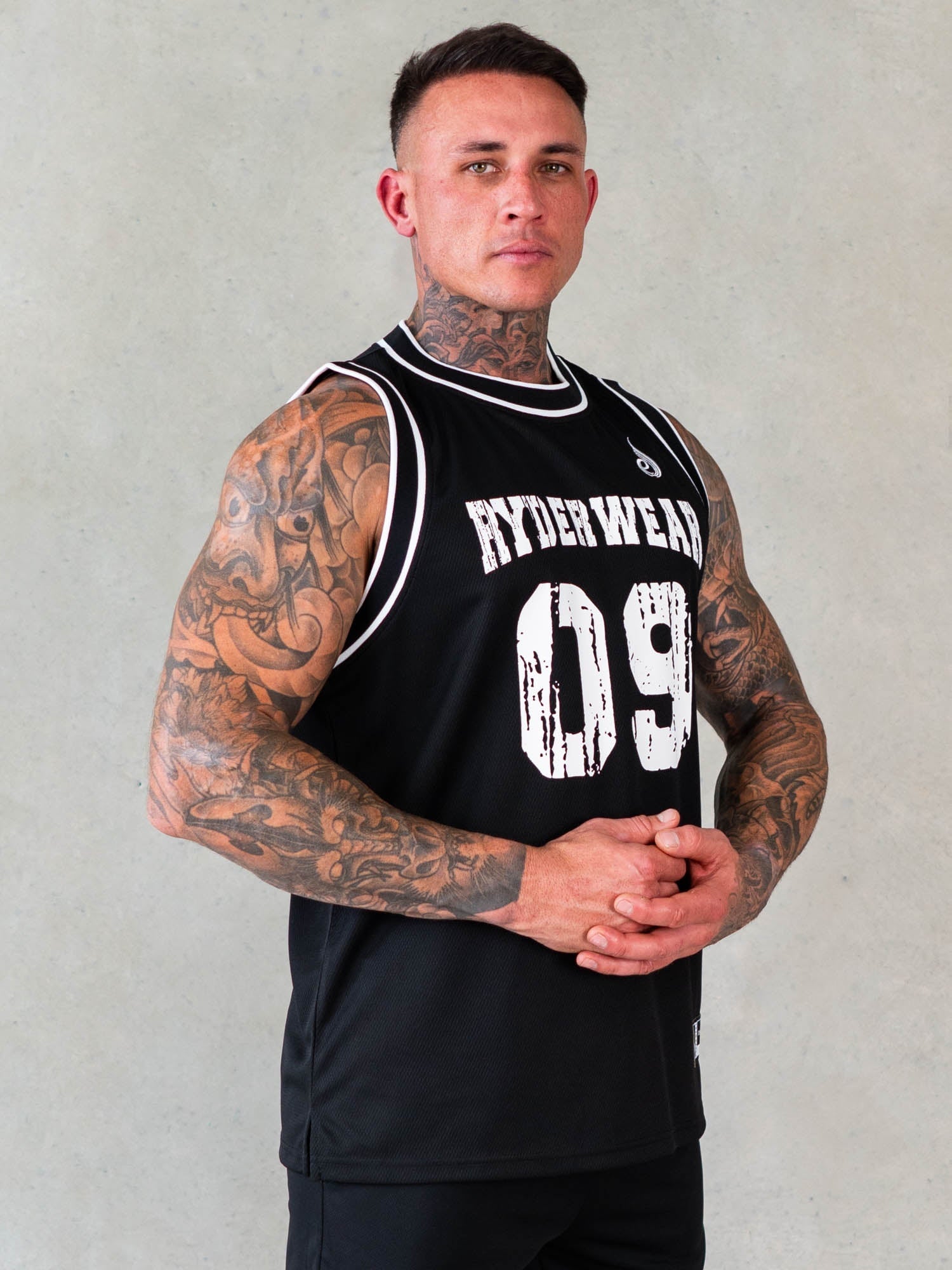 Octane Mesh Jersey - Black - Ryderwear